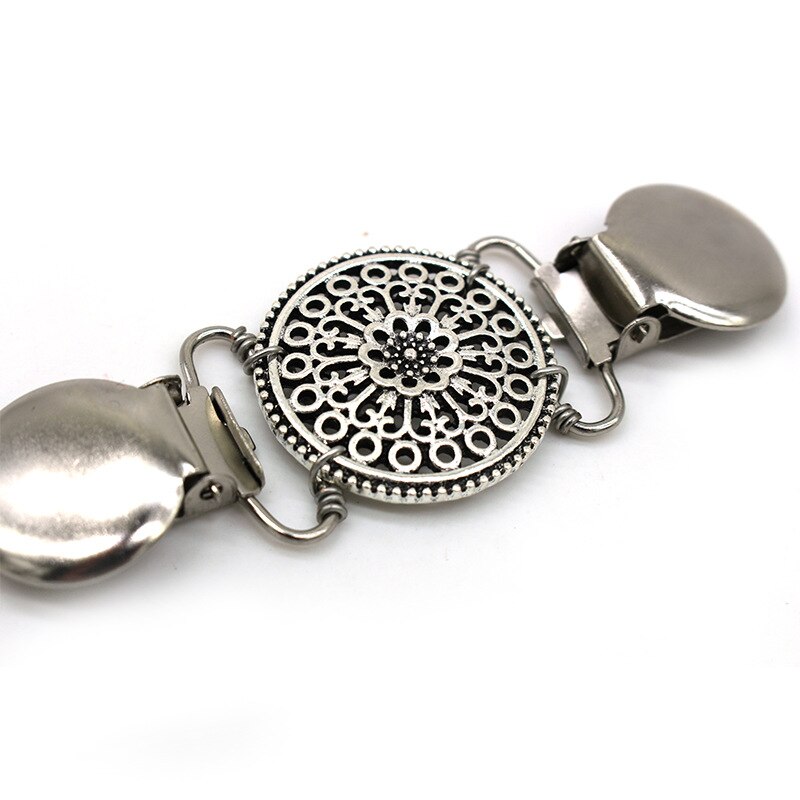 Mode Trui Vest Clip Eend Mond Clips Flexibele Pin Broche Sjaal Kraag Gespen Voor Kleding Decor