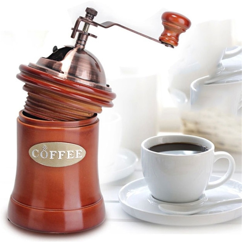 Noble Koffiemolen Handkoffiemolen Huishouden Mini Handleiding Koffiemolen Bonen Noten Grinder