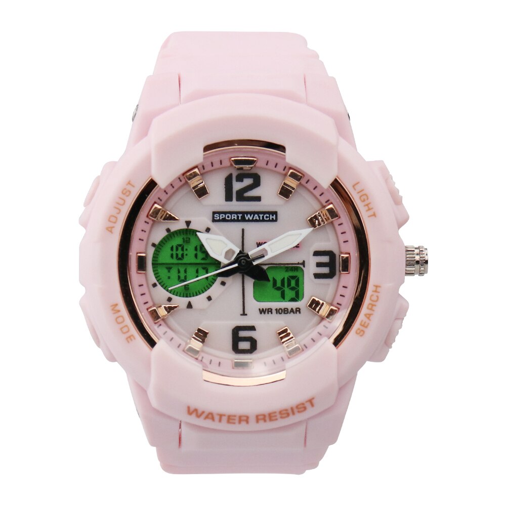 Shifenmei luksusmærke kvinders ure ledet digital ur sport ure kvarts ur damer armbånd armbåndsur relogio feminino: S1067-1