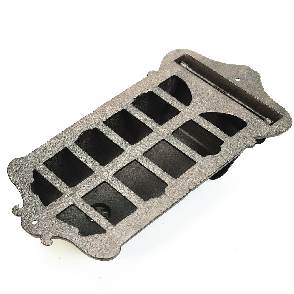 Sungmor-buzones de hierro fundido de alta resistencia para pared, caja de hierro con letras decorativas Vintage, caja de correos colgante con cerradura para casa de campo