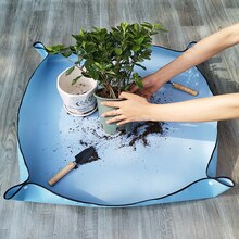 50-100cm pflanzmatten, Oxford-gartenmatten, pflanzunterlagen, wasserdichte, faltbare topfmatten, pflanzunterlagen