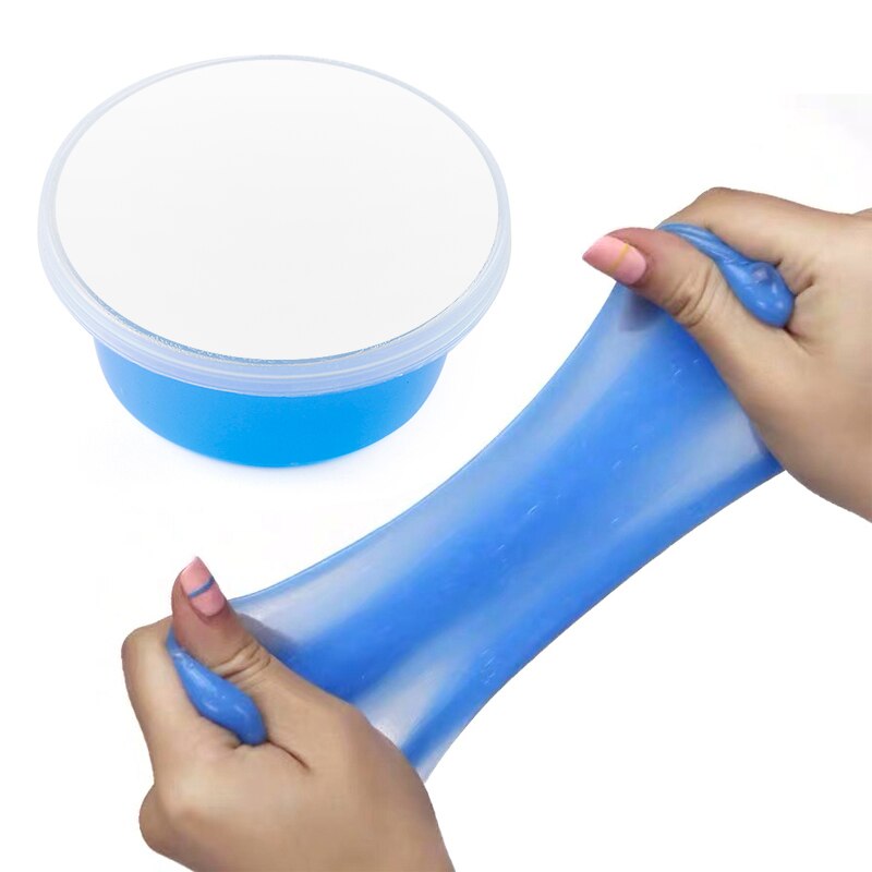 60 Ml Nuttig Auto-interieur Cyber Reiniging Zachte Lijm Pad Super Schoon Toetsenbord Dust Remover Magic Gum Gel Schuursponsje gereedschap