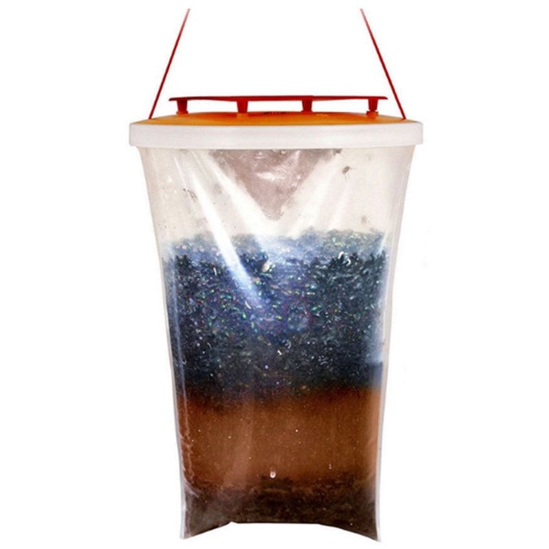 Bolsa de mosca trampa RED TOP CATCHER mata 20.000 moscas insectos CONTROL de Plagas asesino