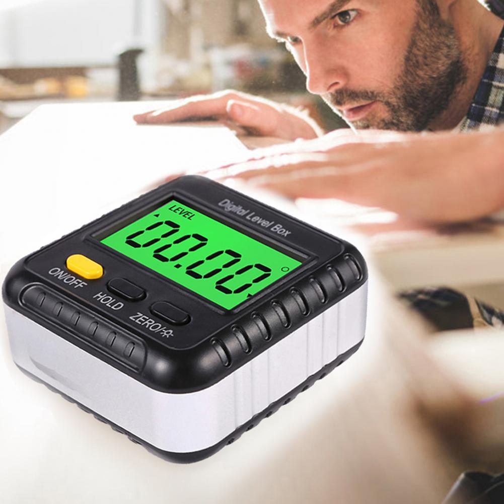 Magnetic Digital Level Box Bevel Gauge Protractor Inclinometer Measuring Tool Woodworking Angle ruler