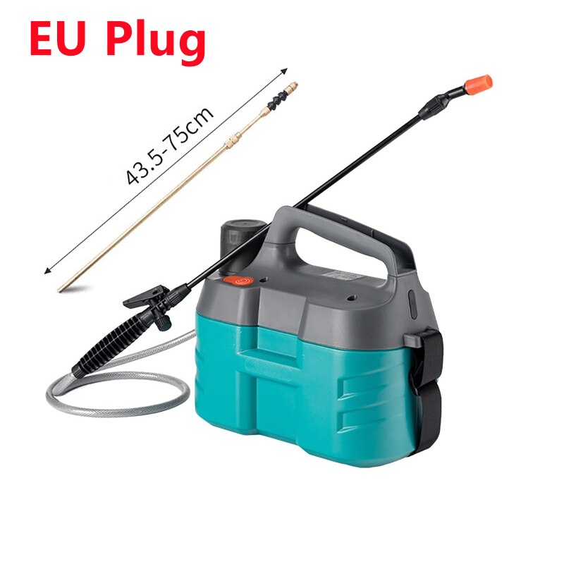 5L 2000mAh Electric Sprayer Agricultural Pesticide Dispenser Rechargeable Lithium Battery Garden Sprayer +45cm Spray Boom: 45cm boom and boom