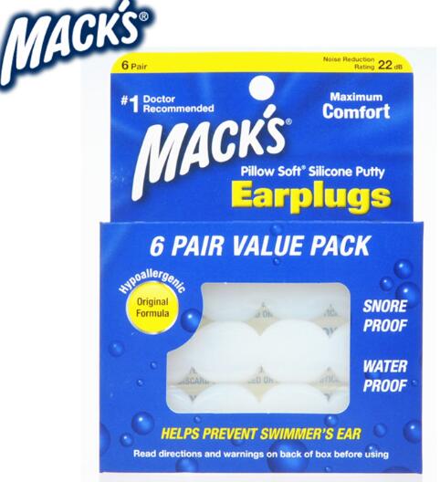 6 Paare Macks Silikon Ohrstöpsel Wasserdichte Schwimmen Ohrstöpsel Anti schnarchen Ohr Stecker