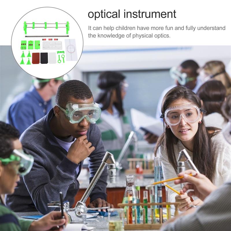 1 Set D'expérimentation Physique Outils Expérience Optique Outils L'expérience Accessoires Boîte D'expérimentation De L'optique Physique Instrument