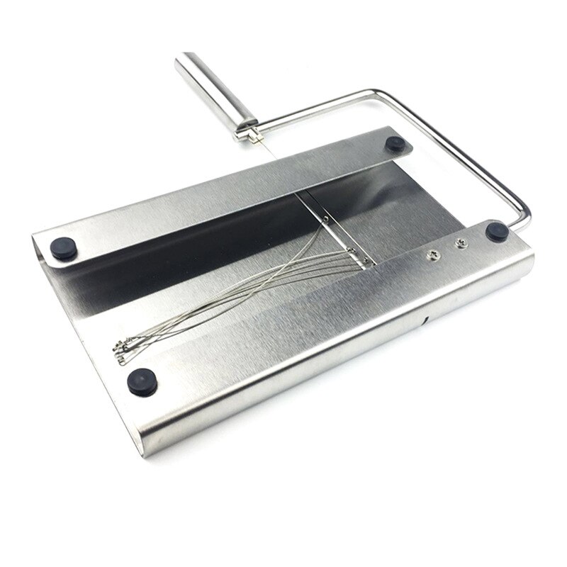 Stainless Steel Wire Cheese Slicer with Board Cheese Wire Cutter Stainless Steel Cheese Slicer Cheese Board Sets Kitchen Board