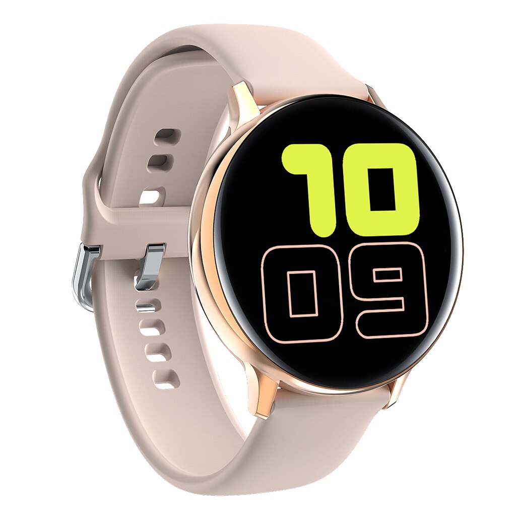 IP68 Waterproof Sport Bluetooth 4.0 Fitness Tracker ECG Smart Watch Bracelet: pink