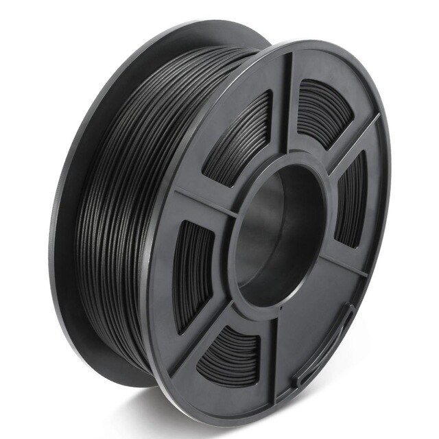 Sunlu 3D Printer Spla Gloeidraad 1.75Mm 1Kg/2.2lbs S Pla Printing Materiaal Vervuiling-Gratis Materiaal Voor 3D Printer Filament.: SPLA-black