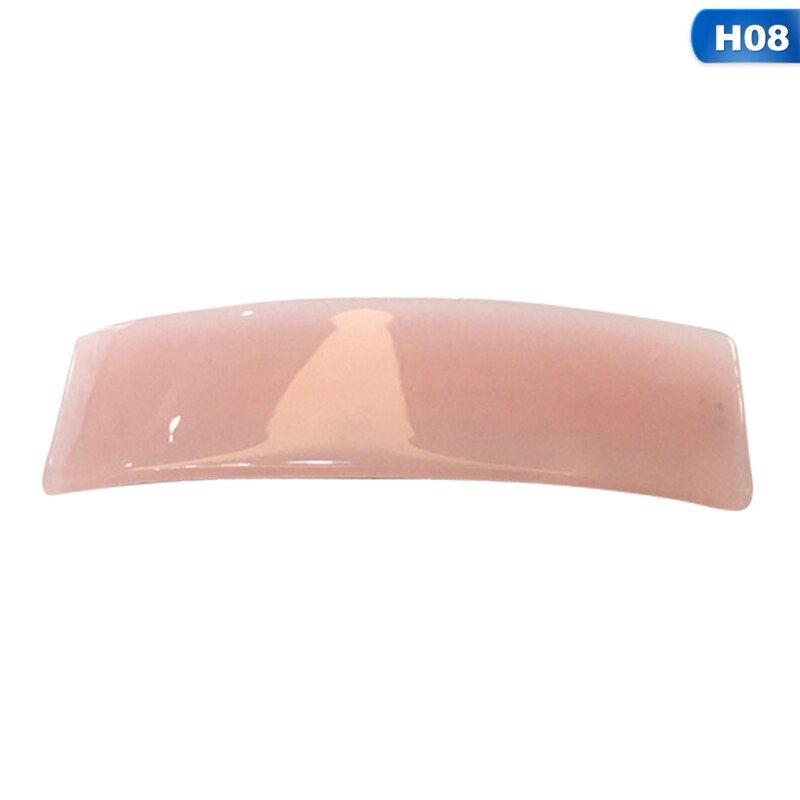 De francés mediano, horquilla Rectangular con Clip para el pelo, pasador, tocado con horquillas, accesorios, utensilios de estilismo para el cabello de belleza 1 pieza: H08