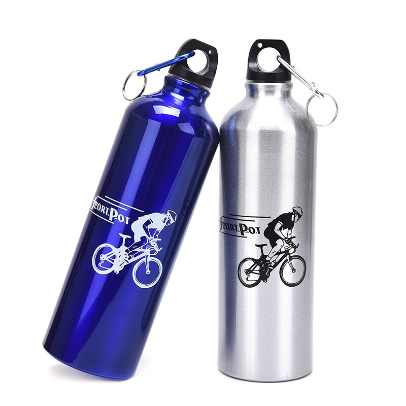 750ml aluminiumslegering sport vandflasker cykling camping cykel kedel kedel udendørs ridning sport kedel