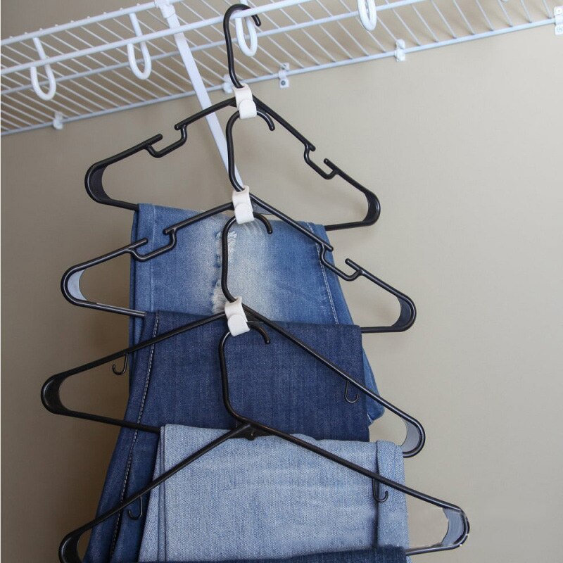 30 pcs S-Type Kleding Haak Dragende Ruimtebesparend Verdikte Garderobe Multifunctionele Hanger Organizer Accessoires