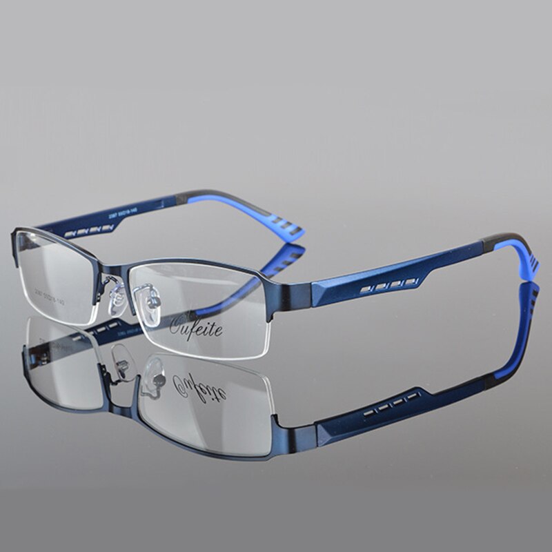 Belmon Brilmontuur Mannen Brillen Koreaanse Nerd Computer Recept Optische Voor Mannelijke Eyewear Clear Lens Bril Frame RS050: RS050 C5