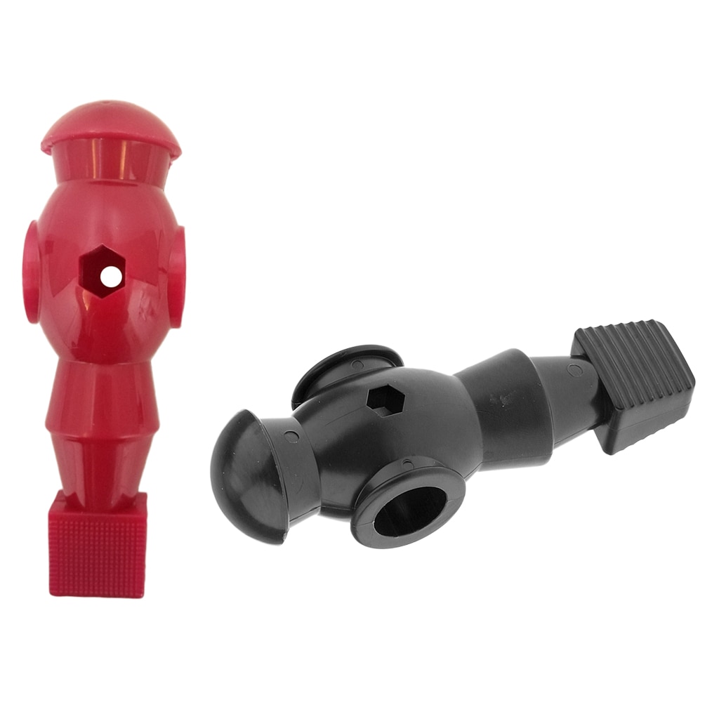 2pcs Durable Soccer Players Foosball Replacement For 1.4m Football Table Soccer Tables Foosball Table Players