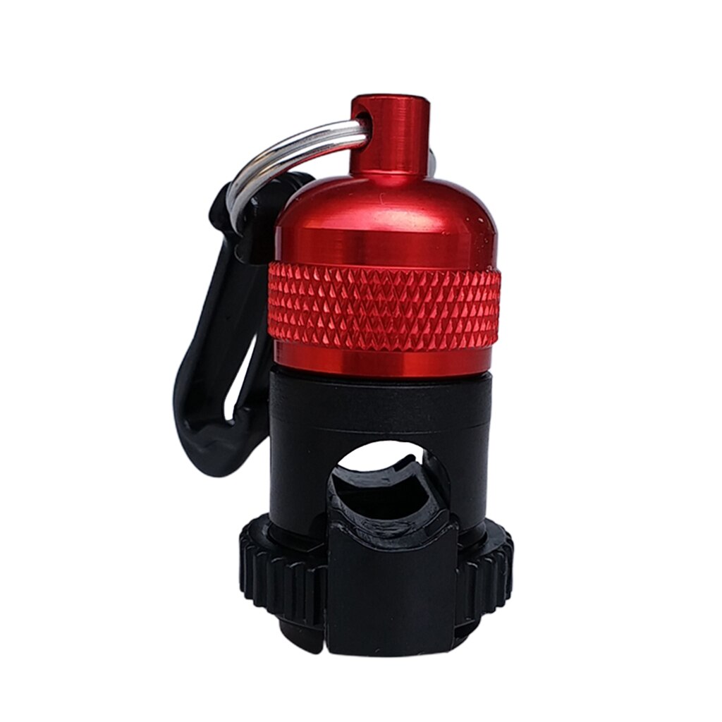 Heavy Duty Diving Regulator pus Hose Holder Scuba Dive Holds Clip: Red
