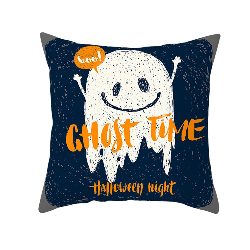 Halloween Decoratie Voor Thuis Cartoon Pompoen Vleermuis Ghost Kussensloop Horror Halloween Party Benodigdheden Accessoires Haloween Ornament: Bruin
