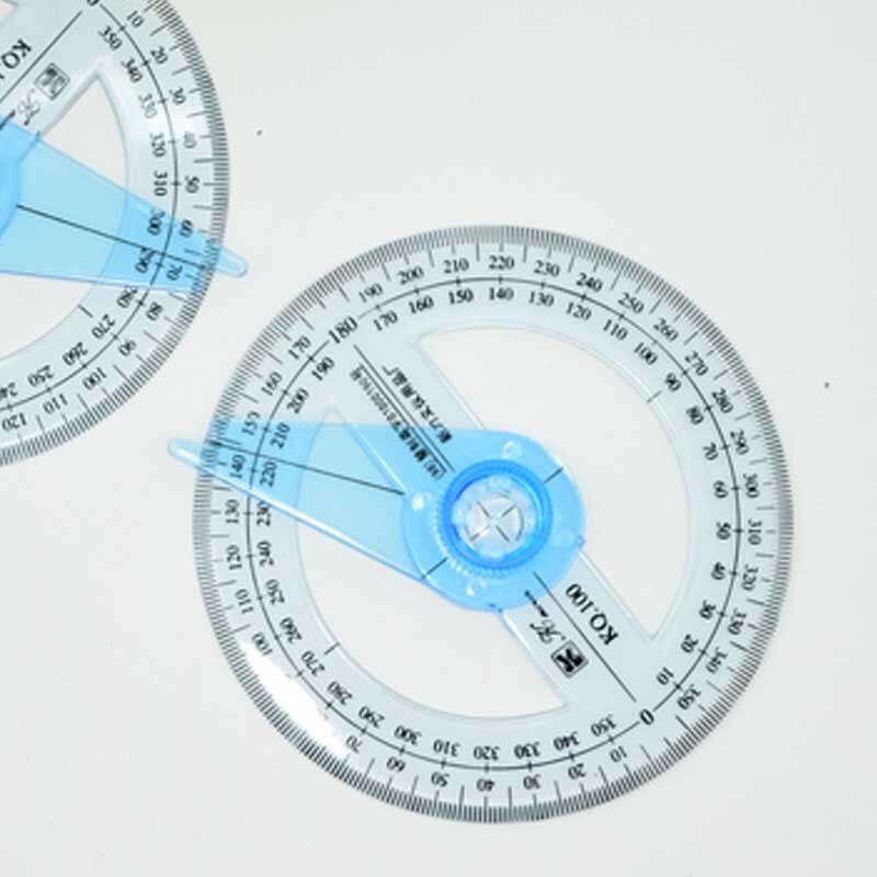 7'' Triangle Protractor Aluminum Alloy Gauges Speed Square Measuring Ruler Miter For Framing Building Carpenter Measuring Tools: Plastic