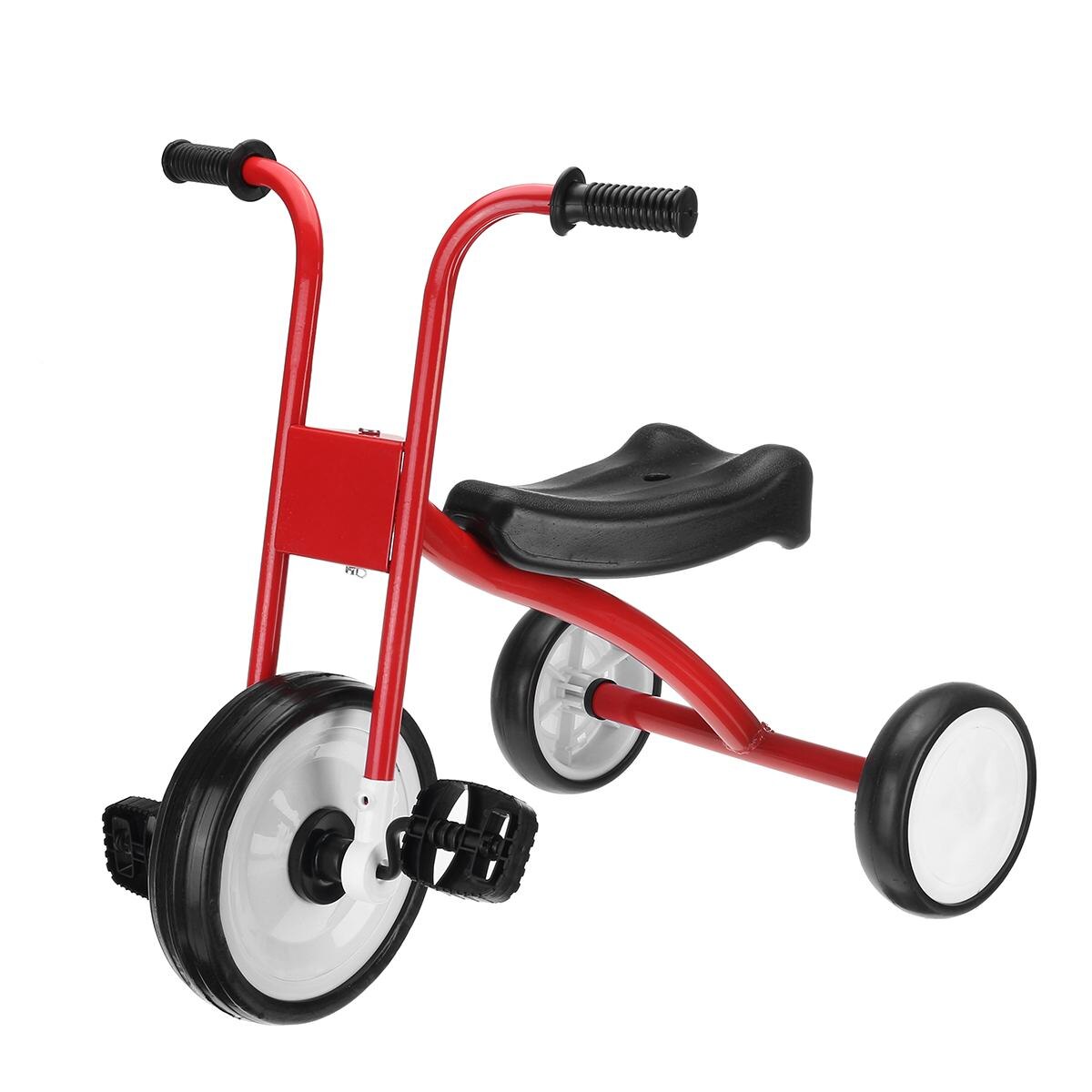 Fiets Kinderwagen Kinderen Fiets 3-6 Jaar Oude Kinderen Fiets Baby Driewieler Meisjes Jongens: Rood