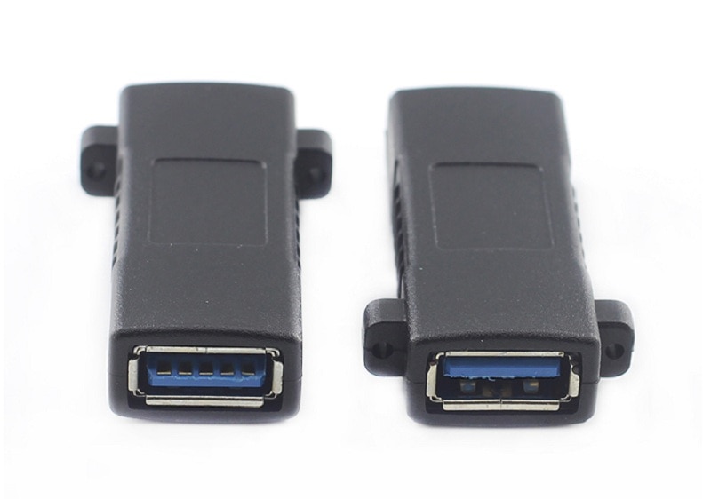 2 lot/piece USB 3.0 mother to mother panel connector