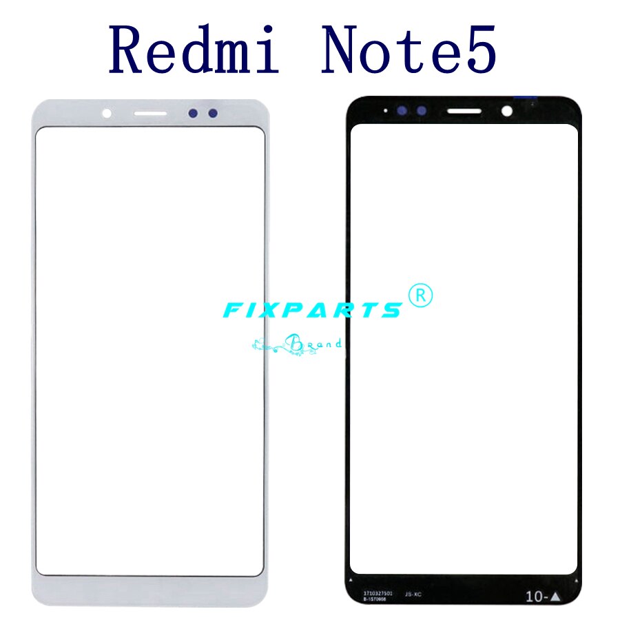 Note 5 Tactile d&#39;affichage Avant de L&#39;écran Tactile En Verre Panneau Note 5 Pro 5 Plus Xiaomi Redmi 5 Digitizer Lentille Note5 capteur tactile 5 Plus