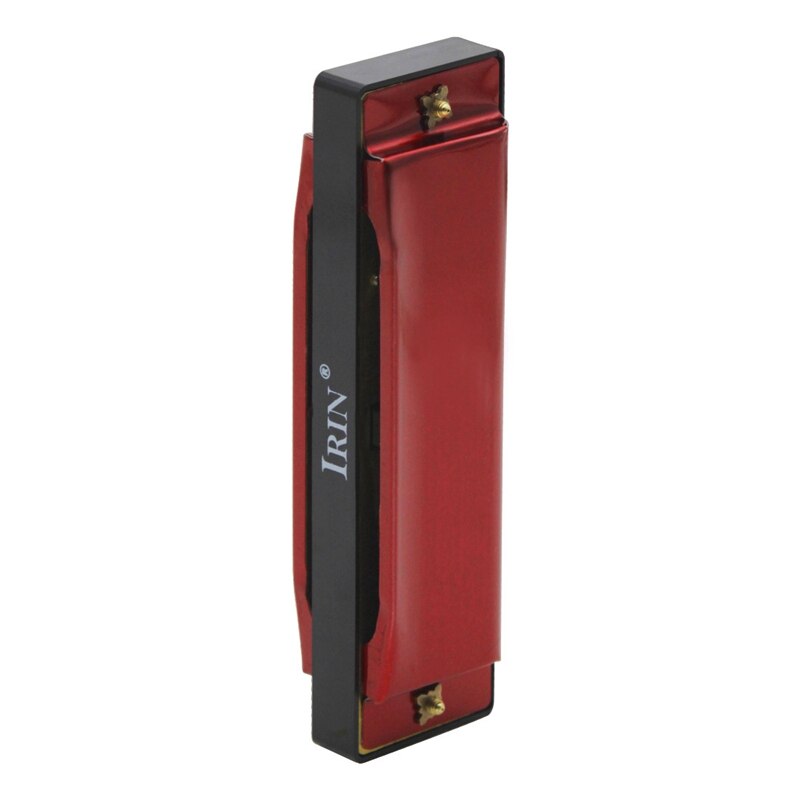 Irin 10 Gaten 20 Tone G Sleutel Harmonica Blues Muziekinstrument Diatonische Harp Met Opbergdoos