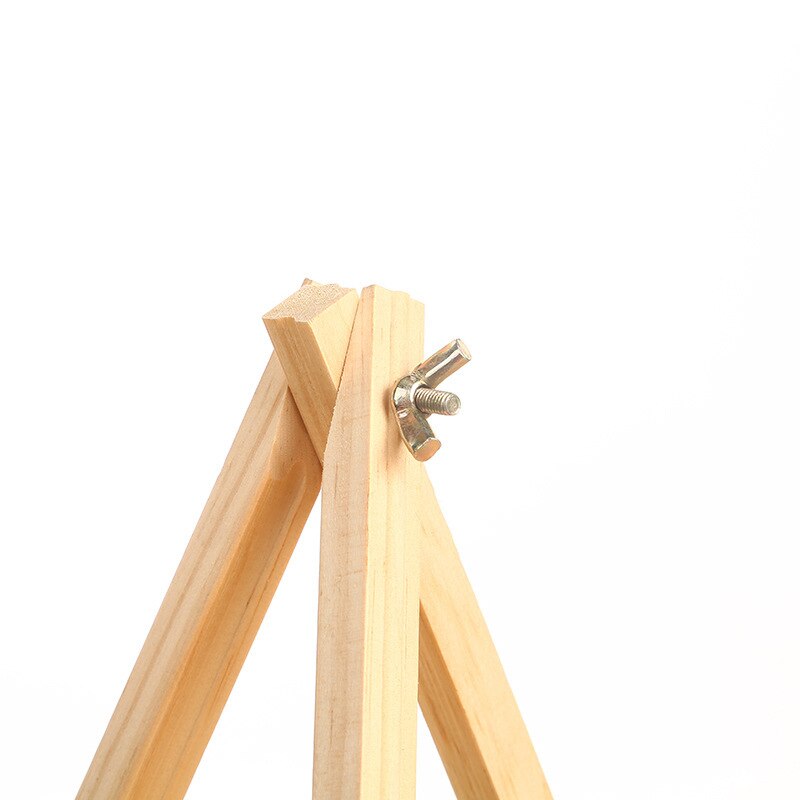 Mini cavalete de madeira para decoração de festa, mesa de casamento em madeira com 10 modos de 15x9cm, suporte para cartão e exibição
