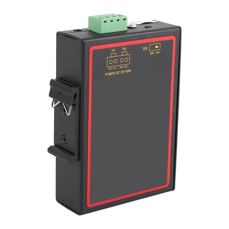 5 Ports Industrial Metal Case Ethernet Switch 10/100Mbps Rj45 Signal Strengthen Vlan Network Switch