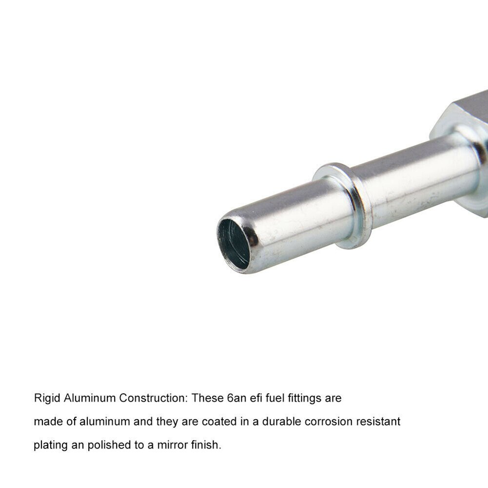 6 AN Hose Connector Quick Disconnect Coupling Male Fuel Fitting Dedicated