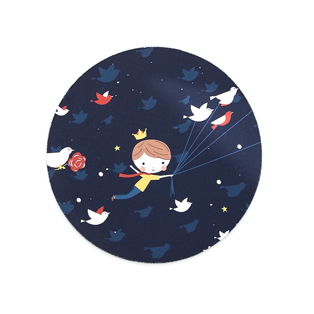 Cute Cartoon Animal Round Mouse Pad Planet Piggy Mice Pad For Apple notebook Lenovo Xiaomi Laptop Desktop Mice Pad: 14