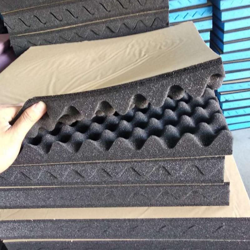 6pcs 30X30X4CM Soundproofing Acoustic Foam Tiles Noise Sound-Absorbing KTV Studio Room Absorption Tiles foam