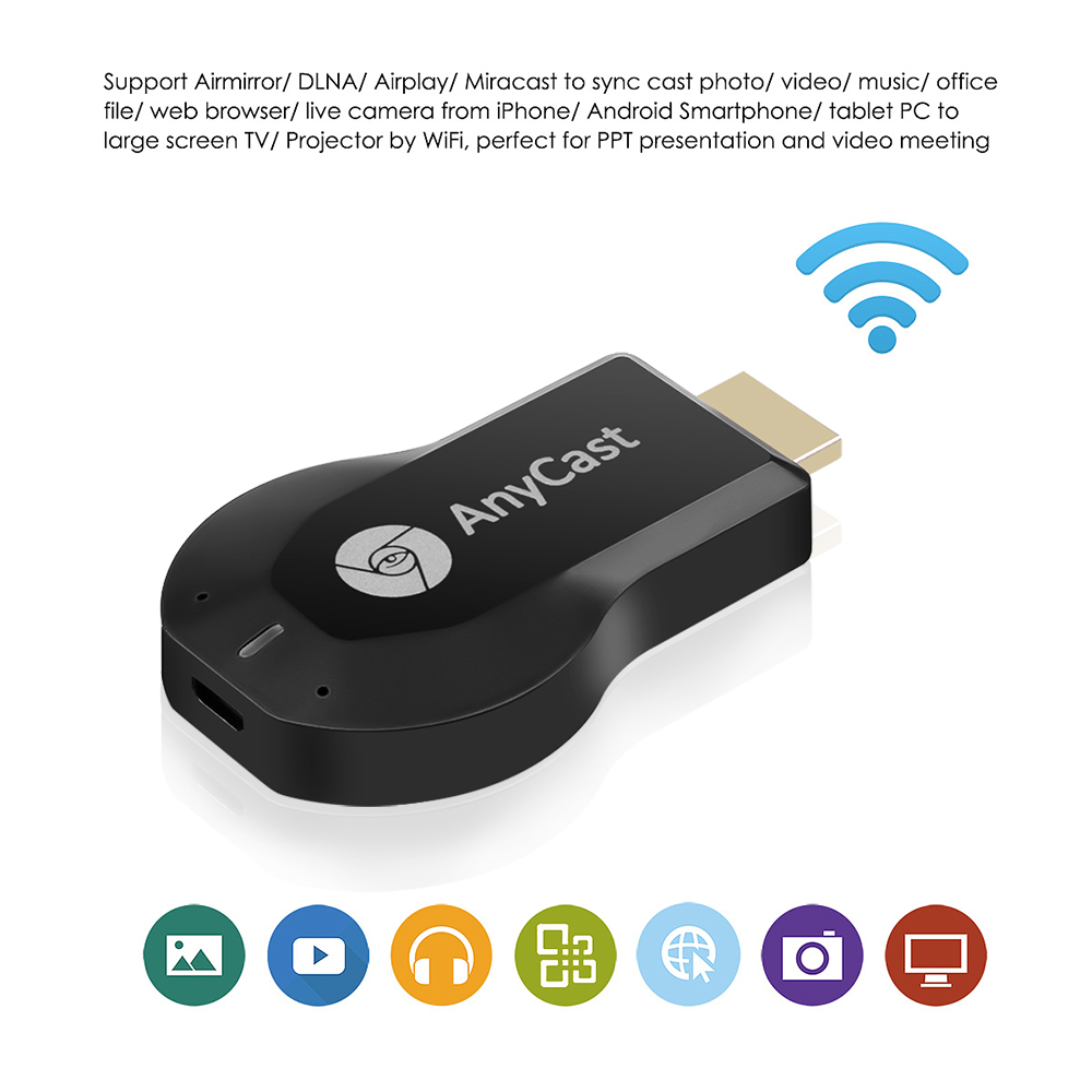 Kebidumei M2 Draadloze Hdmi Wifi Display Dongle Adapter Voor Miracast TV stick Ontvanger Voor AnyCast Ondersteuning Windows IOS Andriod