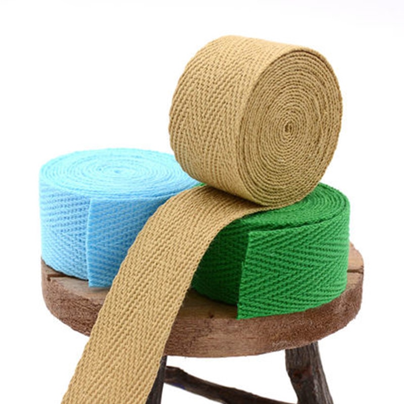 10 Meter 20mm Gurt Baumwolle Gurtband Rucksack Riemen DIY NäHenne Zubehör Haustier Seil