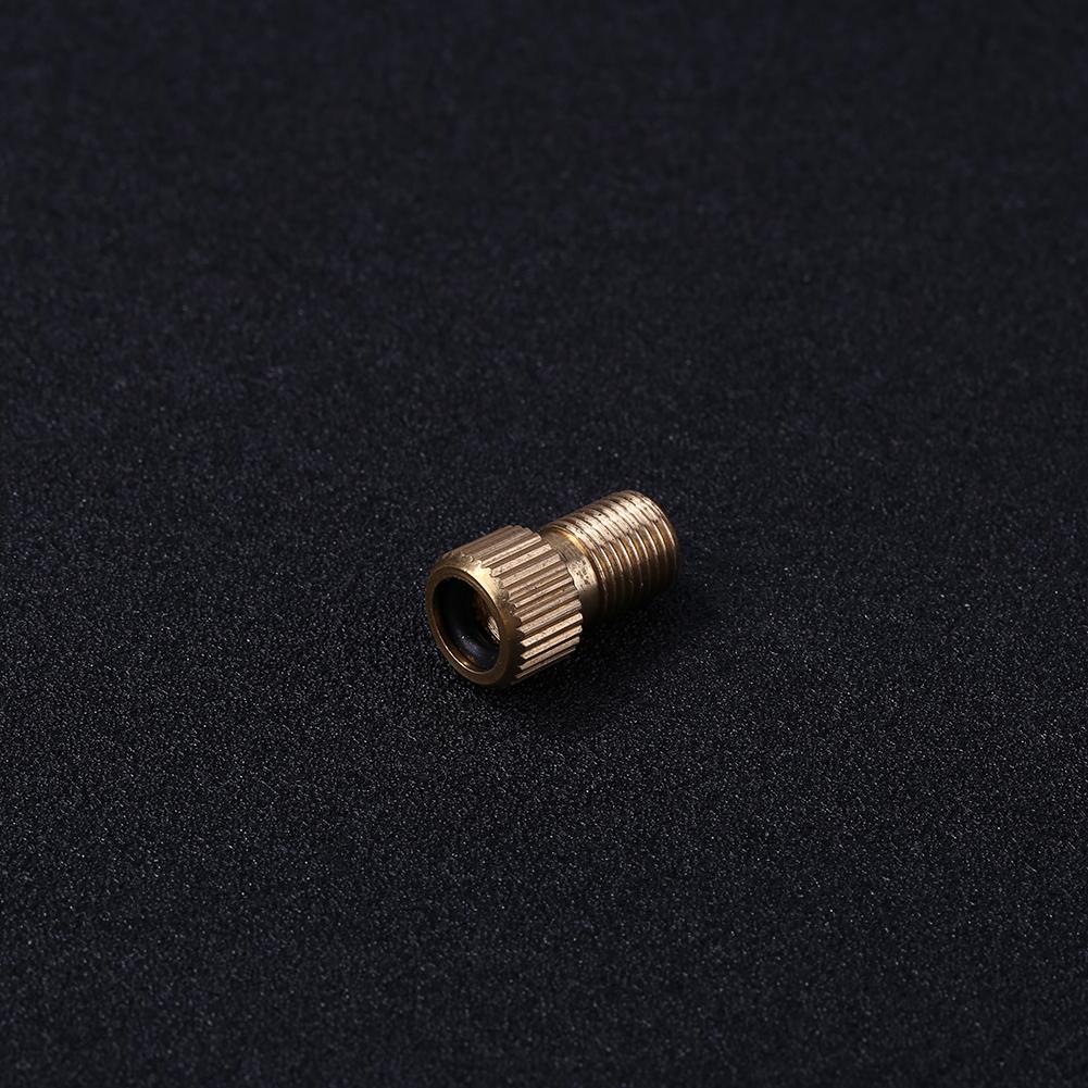 1/2/5/10pcs Bicycle Pump Tire Valve Adapter Convert Aluminum Alloy Tire Bike Air Valve Adaptor Wheels Nozzle Cycling Accessories