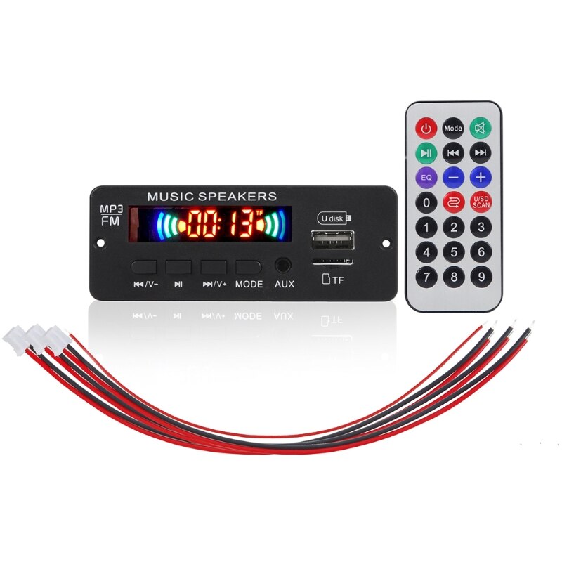 DC 6V-12V Mp3 Decoder Board Support Song Format MP... – Grandado