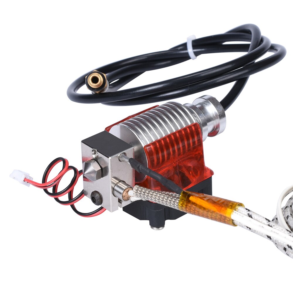 Boquilla DE COBRE chapado V6 de alto rendimiento, piezas duraderas para impresora 3D, rosca M6 de filamento de 1,75 MM para extrusora E3D V6 Hotend Titan BMG