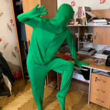 Skin Suit Invisible Effect Stretchy Body Green Screen Suit Photo Adult Tight Suit Comfortable Video