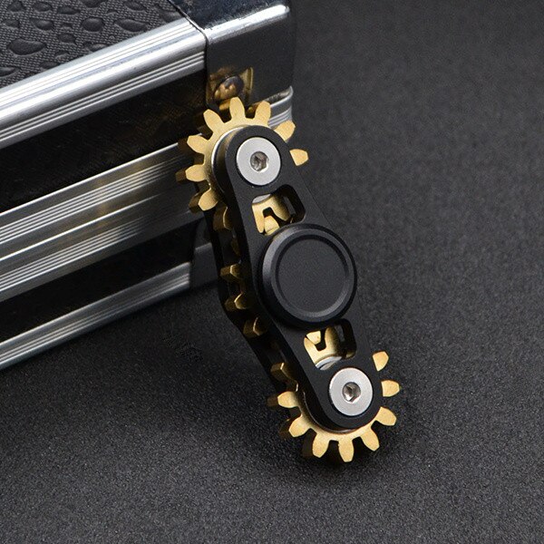 Sprockets Flywheel Fingertip Gyro Sprockets Chains Edc Metal Toy Gear Chain Gyro Sproket Roadbike Spinner Lots Style: M