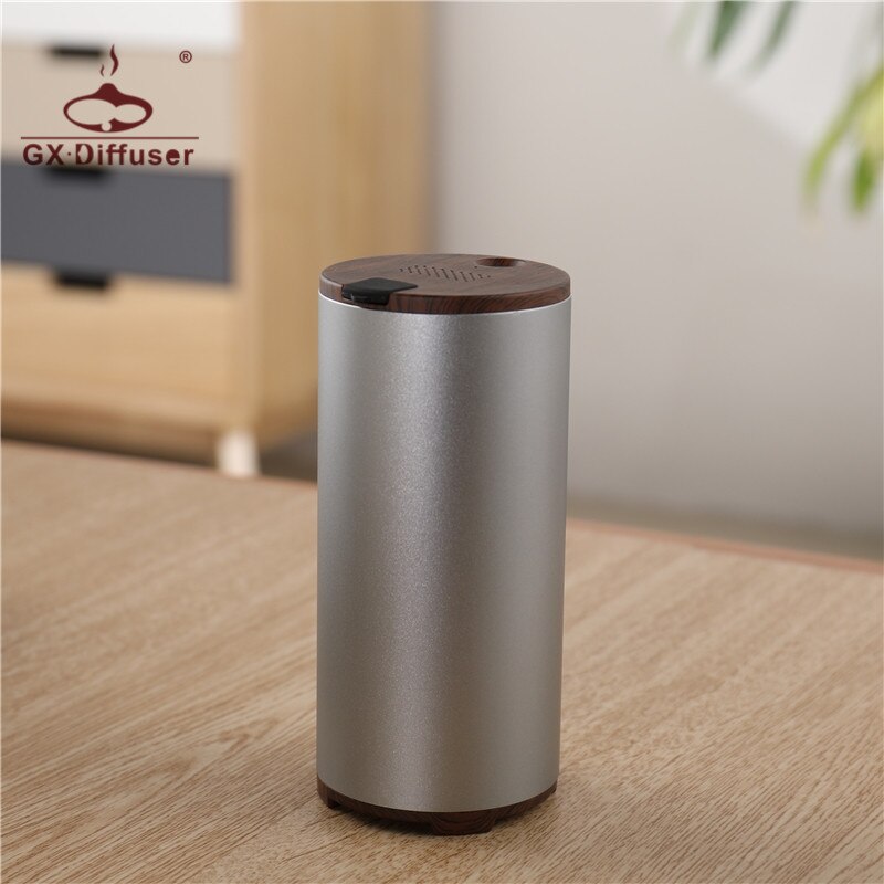 GXDiffuser Portable Ozone Generator USB Rechargeable Mini Air Purifier Odor Eliminator Bacteria Sterilizer Battery Air Freshener: Gray