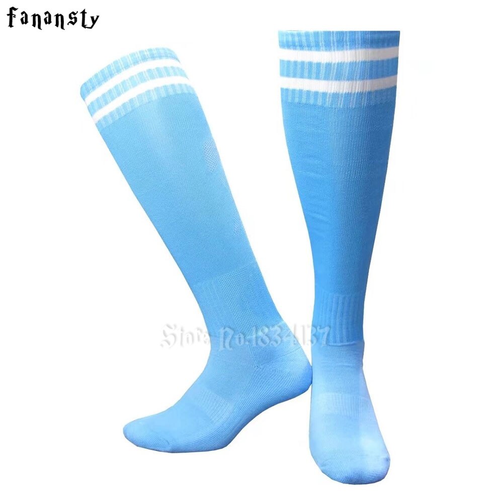 Soccer Socks Boys Girls Knee-High Football Socks Sports Kids Top Antiskid Breathable 1 pairs durable soft same size