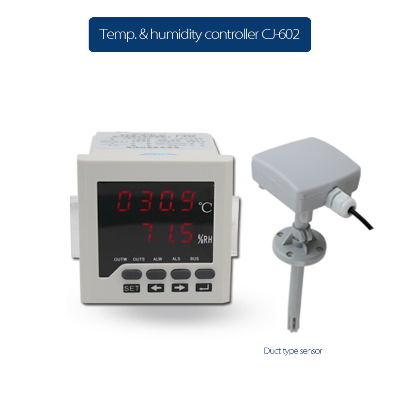 Alarm function Temperature humidity controller heating cooling humidifying dehumidifying Greenhouse incubation oven Cold storage: E