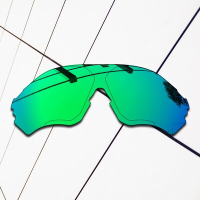EOS Polarisierte Ersatz Linsen für Oakley EVZero Palette Sonnenbrille-Sorten Farben: Emerald Green