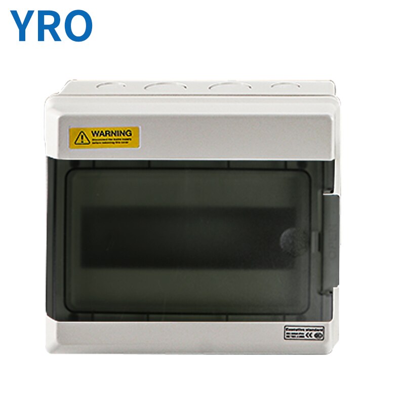 Plastic household photovoltaic junction box outdoor rainproof junction box SH9PN leakage protection power distribution box