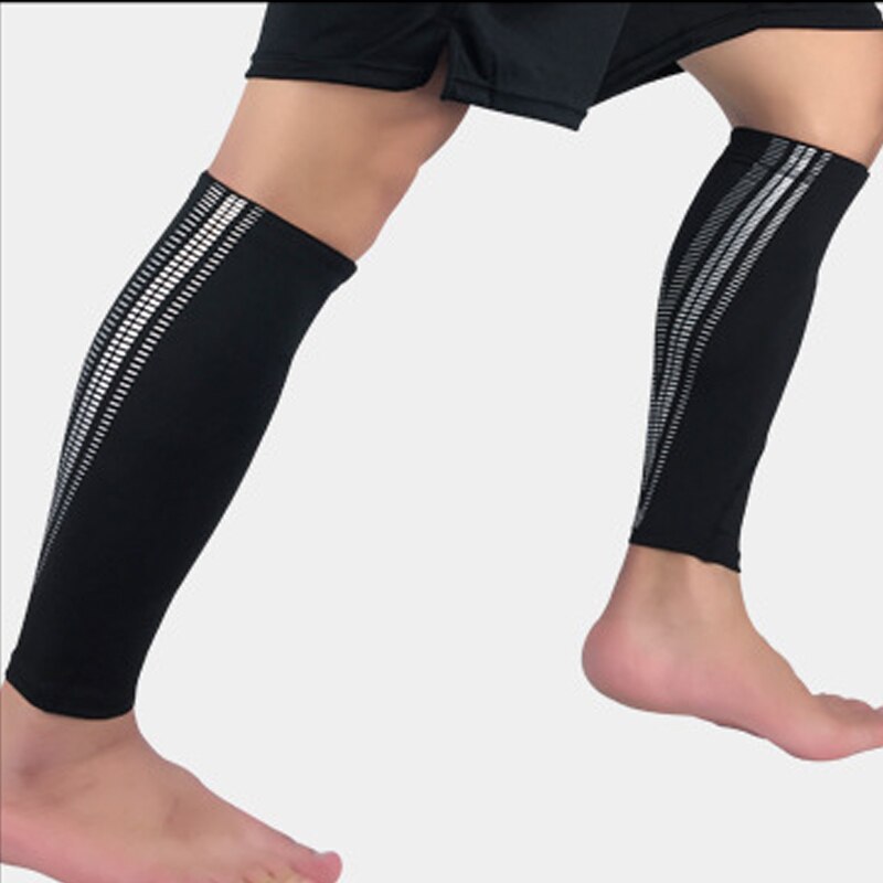 2 Pcs Antiskid Sun UV Protector Leg Sleeve Basketball Football Calf Support Running Shin Guard Compression Cycling Leg Warmers