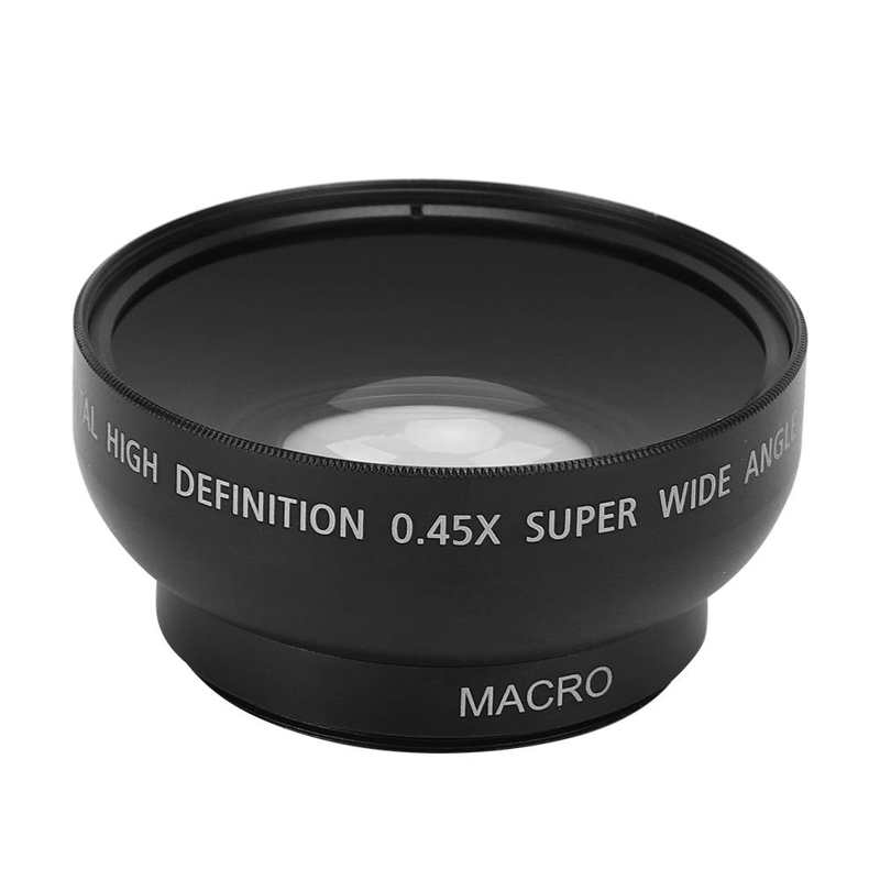 46MM 0.45X telekonwerter Para JSR 1156 zaawansowany obiektyw makro szerokokątny pasuje robić wszystkich obiektywy robić aparatu o średnicy 46MM