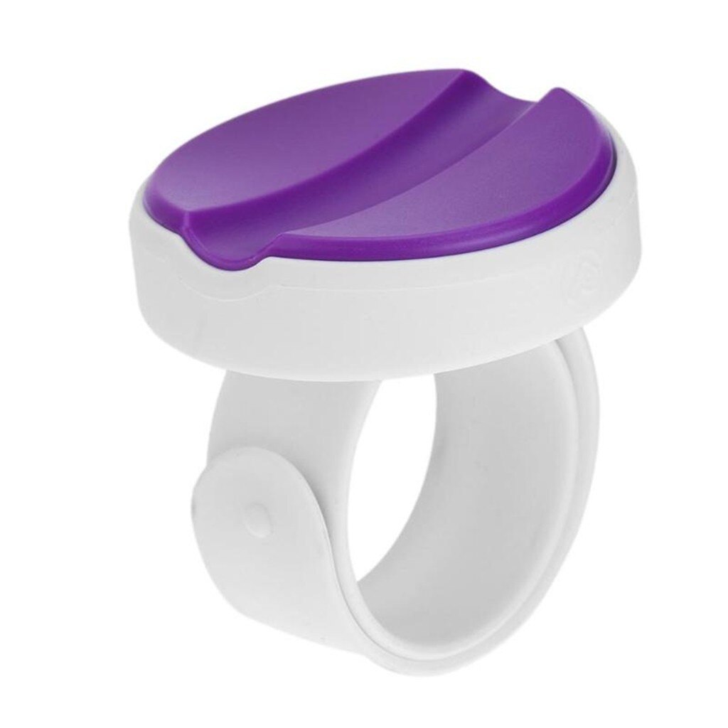 Magnetic Needle Case Pin DIY Craft Cushion Hand Knitting Quilt Sewing Storage Wrist Clip Screw Knitting Magnet Needle Box #45: Purple