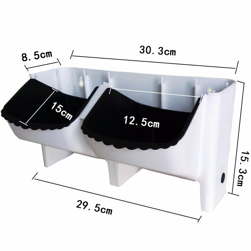 Wall Hanging Garden Planter Flower Pots Vertical Grow Vegetable Garden Room Wall Mount Hanging Box Planting Home Supplies