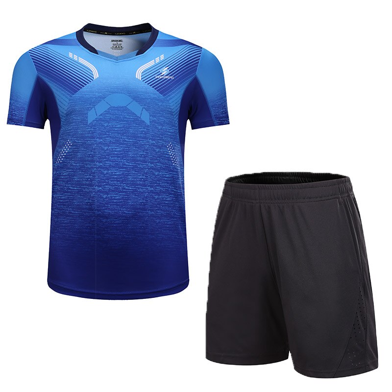 Badminton sports shirt Women/Men, table tennis shirt , Sports shorts Tennis shirt suit, Qucik dry badminton wear sets 3888