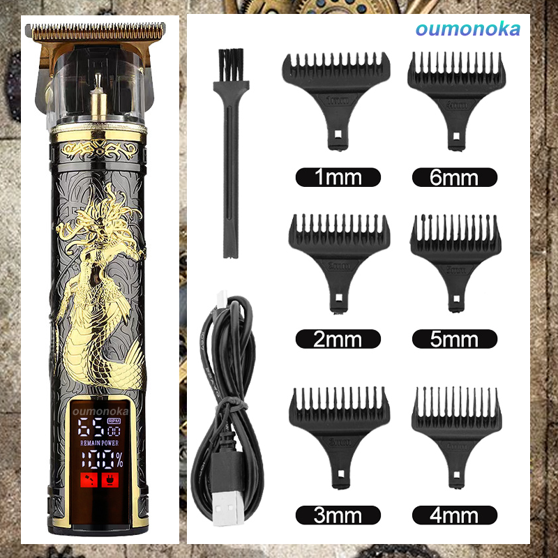 In Haar Schneiden Maschine Barber Trimmer männer Elektrische Rasierer für Männer Haarschnitt Maschine Bart Cutter Barbershop Rasieren Rasierer: Licht Gelb