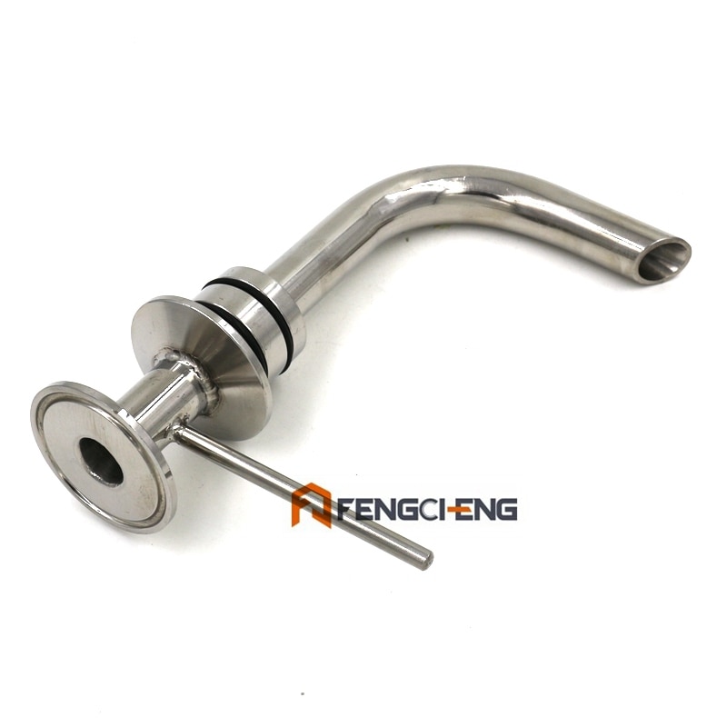 1.5"TC Racking Arm, Dual O-rings , Conical Fermenter Accessories